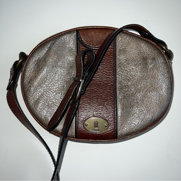 Fossil Crossbody bag, distress, leather - Picture 3 of 11